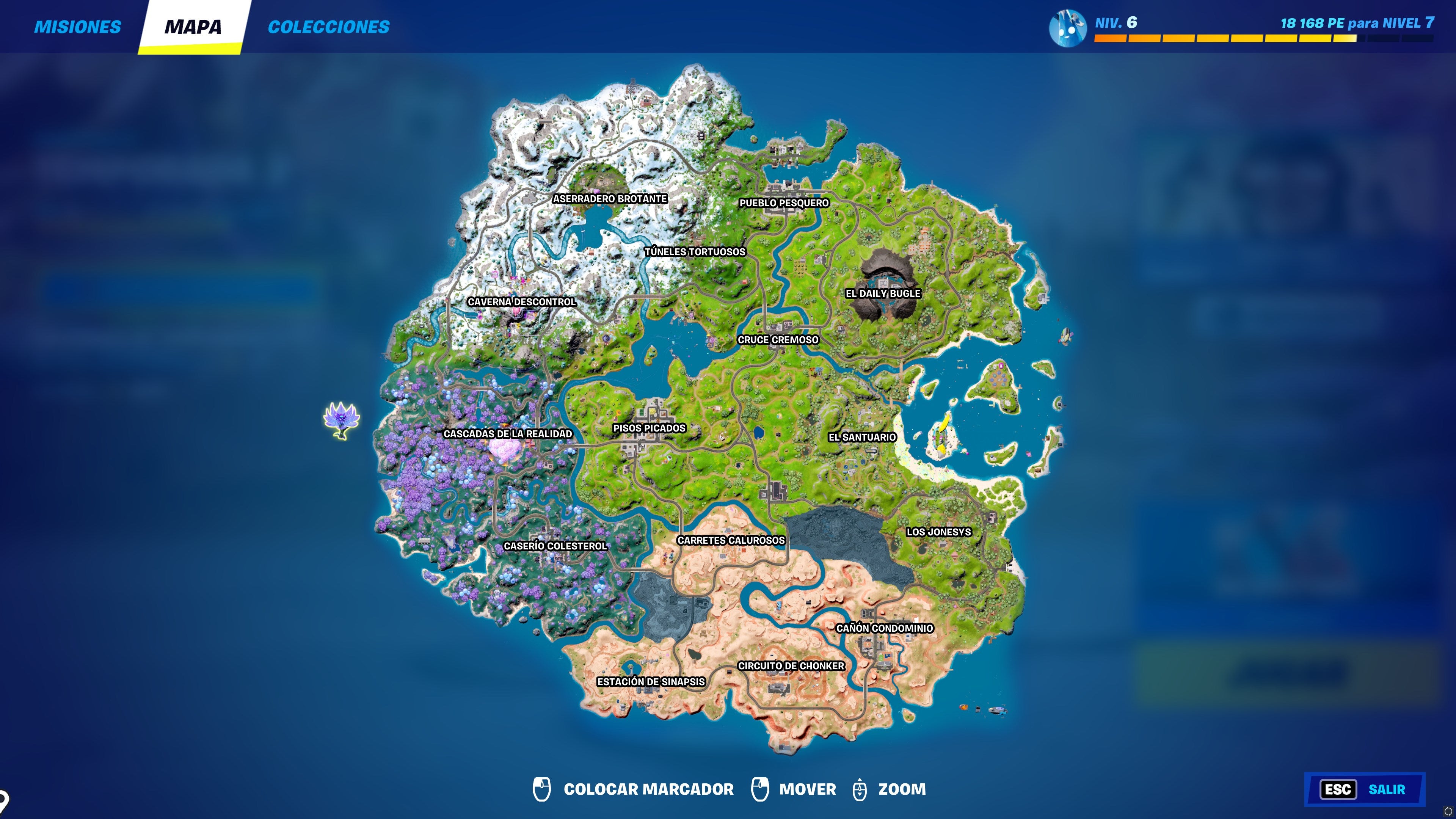 Fortnite Mapa Capítulo 3 cambios de Temporada 3, nuevas ubicaciones